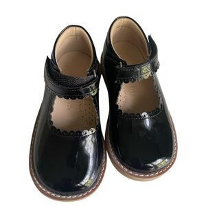 Elephantito Black Patent Leather Dress Shoes